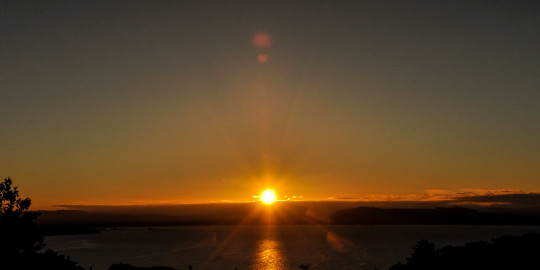 Time lapse : lever du soleil